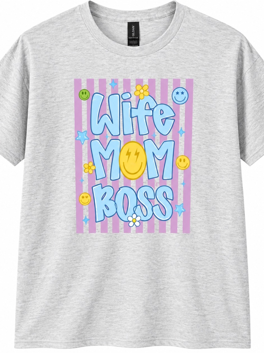 Adult 2XL NWOT Wife Mom Boss Graphic Tee